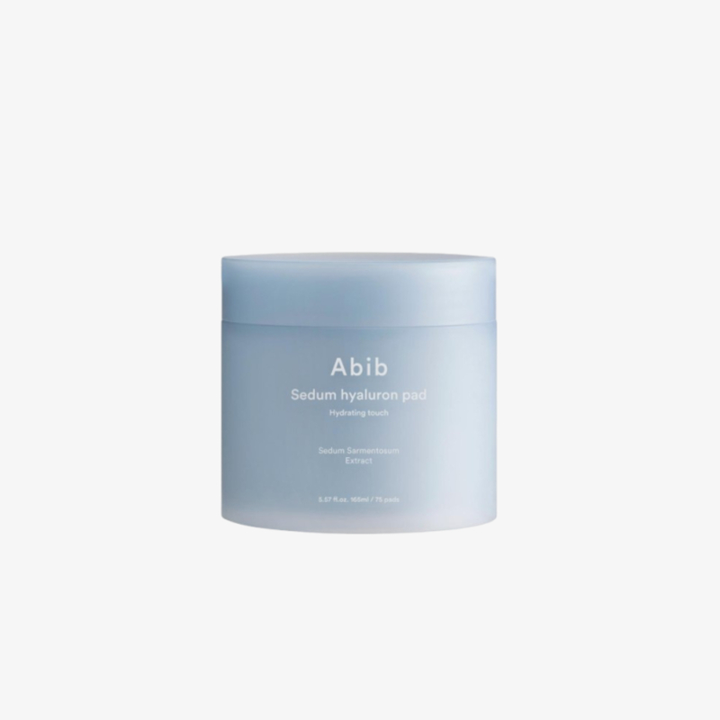 Abib 復活草玻尿酸透明質酸補水棉片 75片