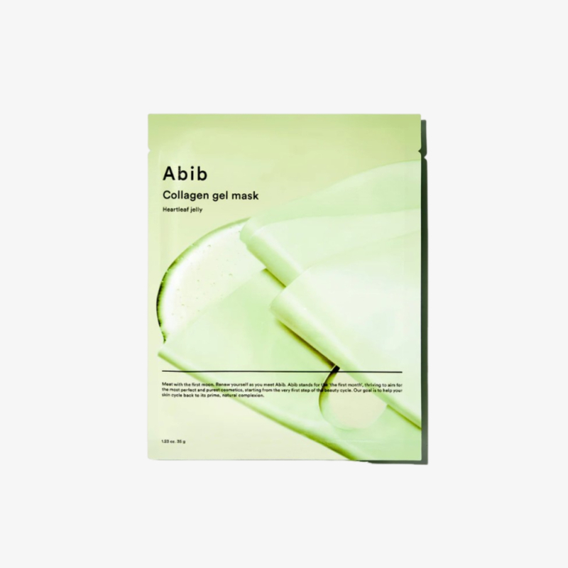 Abib 純素膠原蛋白果涷面膜10片裝 #魚腥草