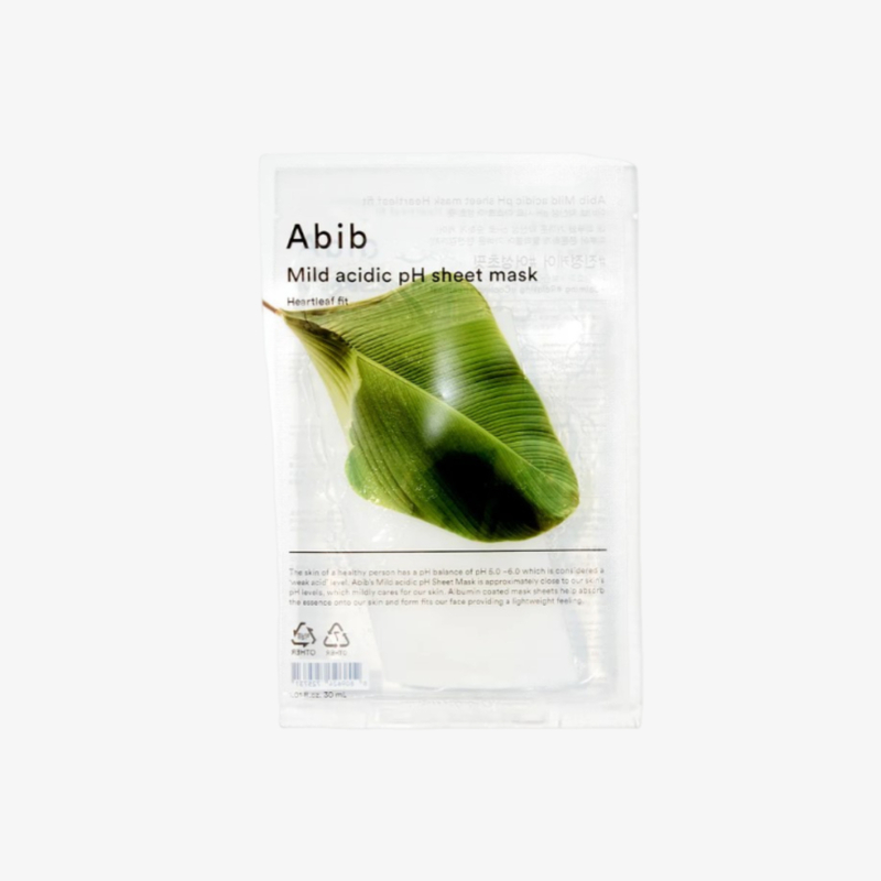 Abib 弱酸性魚腥草面膜10片裝