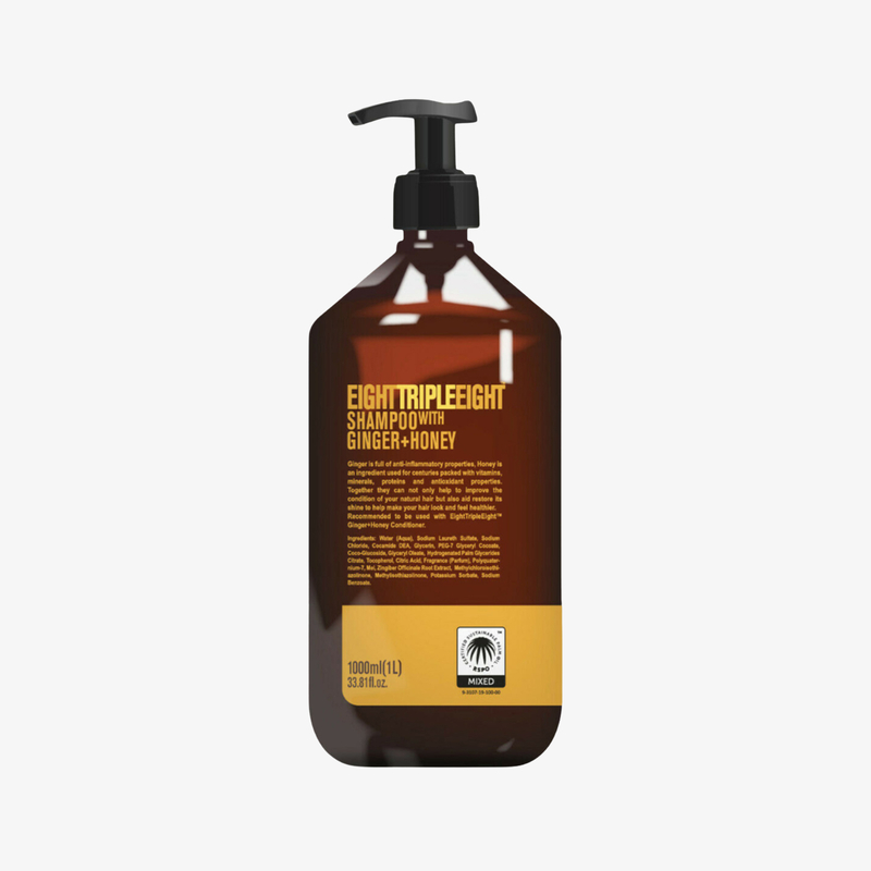 Triple Eight 生薑蜂蜜洗髮露 1000ml