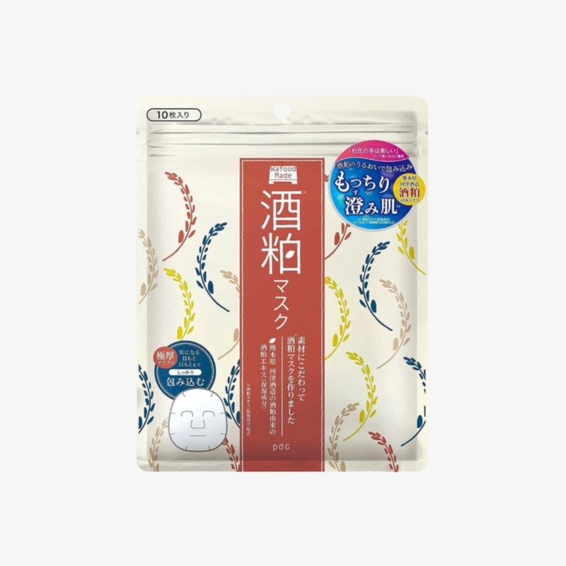 Pdc 酒粕透潤面膜 10枚入