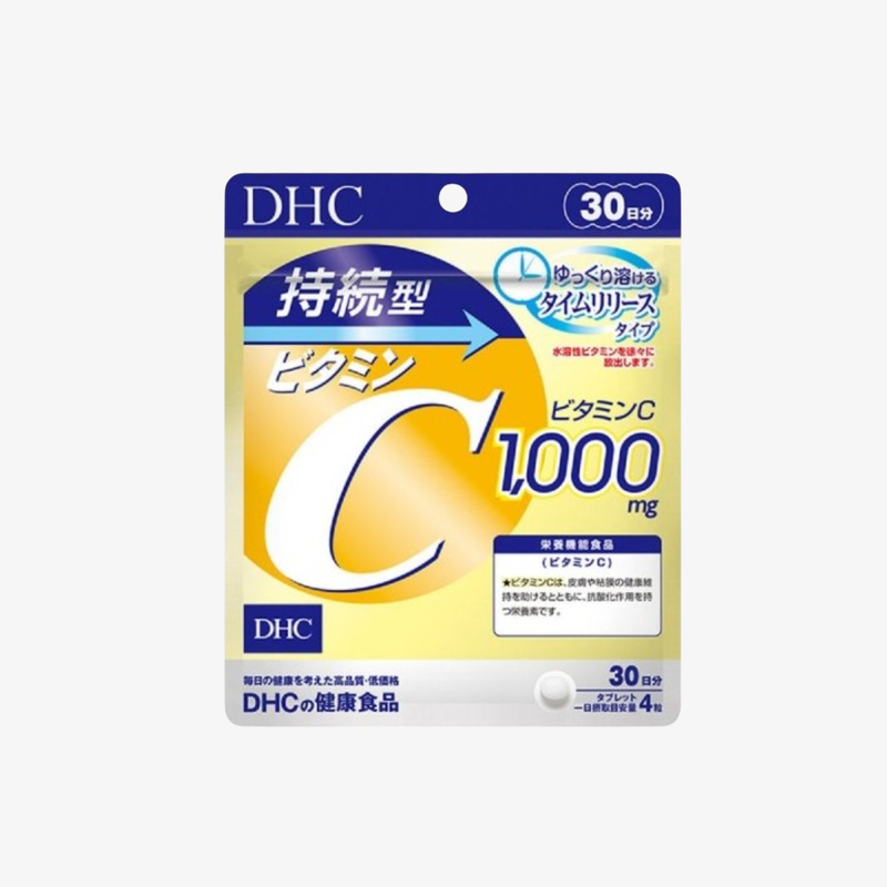 DHC 持續型維他命C補充食品 120粒