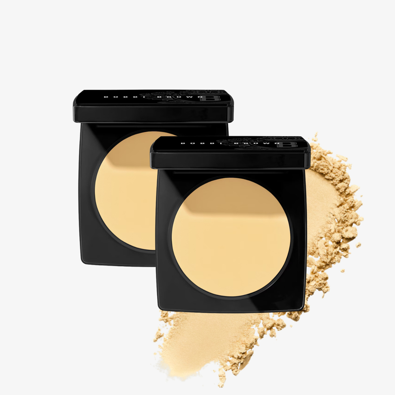 Bobbi Brown 羽柔定妝蜜粉餅1號兩件裝 10g x 2 #Pale Yellow