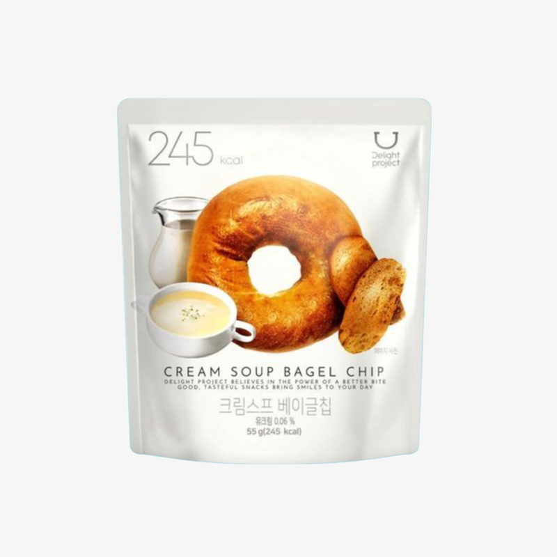 Delight Project 超滋味低熱量貝果脆片55g (奶油濃湯)