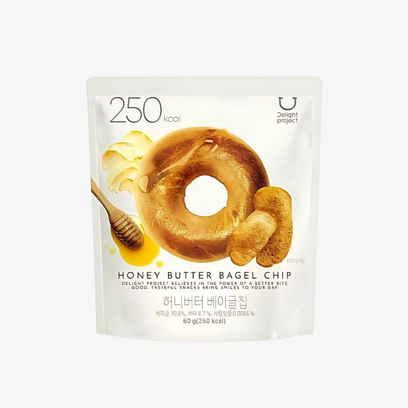 Delight Project 超滋味低熱量貝果脆片60g (蜂蜜牛油)