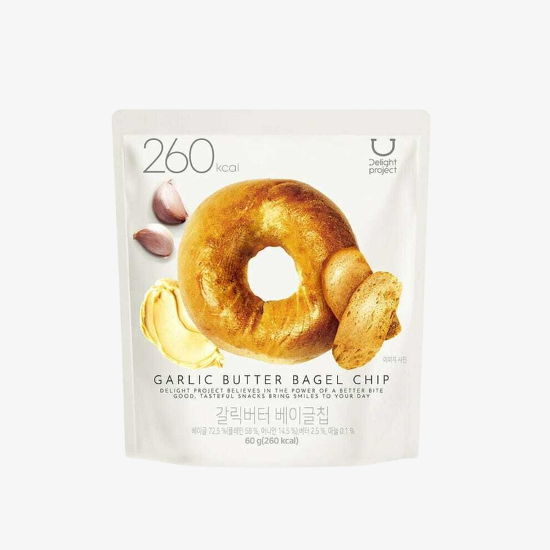 Delight Project 超滋味低熱量貝果脆片60g (香蒜牛油)