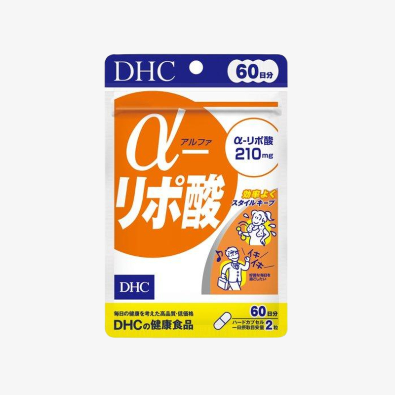 Dhc α-硫辛酸抗氧化纖體修身丸120粒裝60日