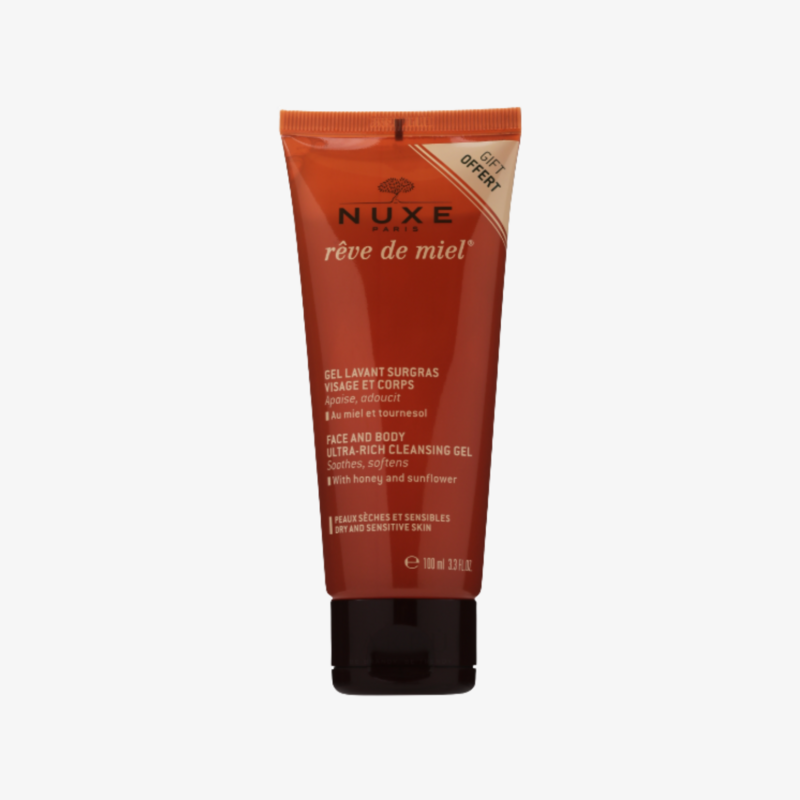 Nuxe 蜂蜜滋潤面部及身體潔淨凝膠 100ml