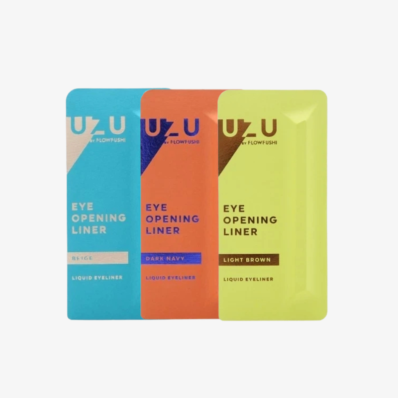 Flow Fushi 眼線液筆 0.55ml #淺啡色+#深藍色+#米色