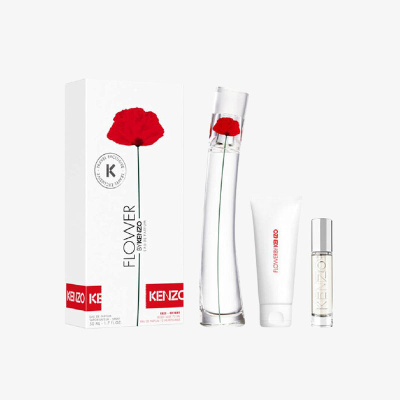 Kenzo 一支花女士淡香精50ml + 10ml + 身體乳 75ml