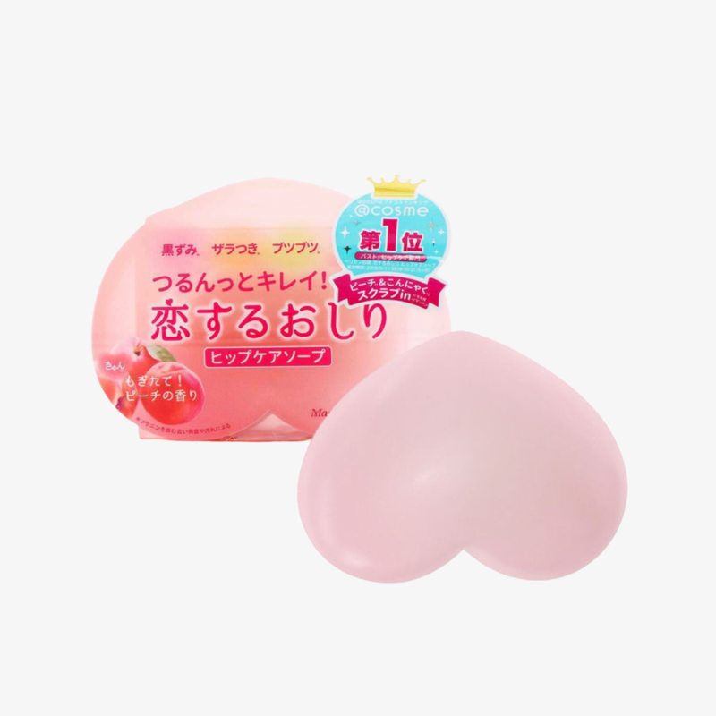 Pelican 去角質淡化黑色素保濕蜜桃皂 80g