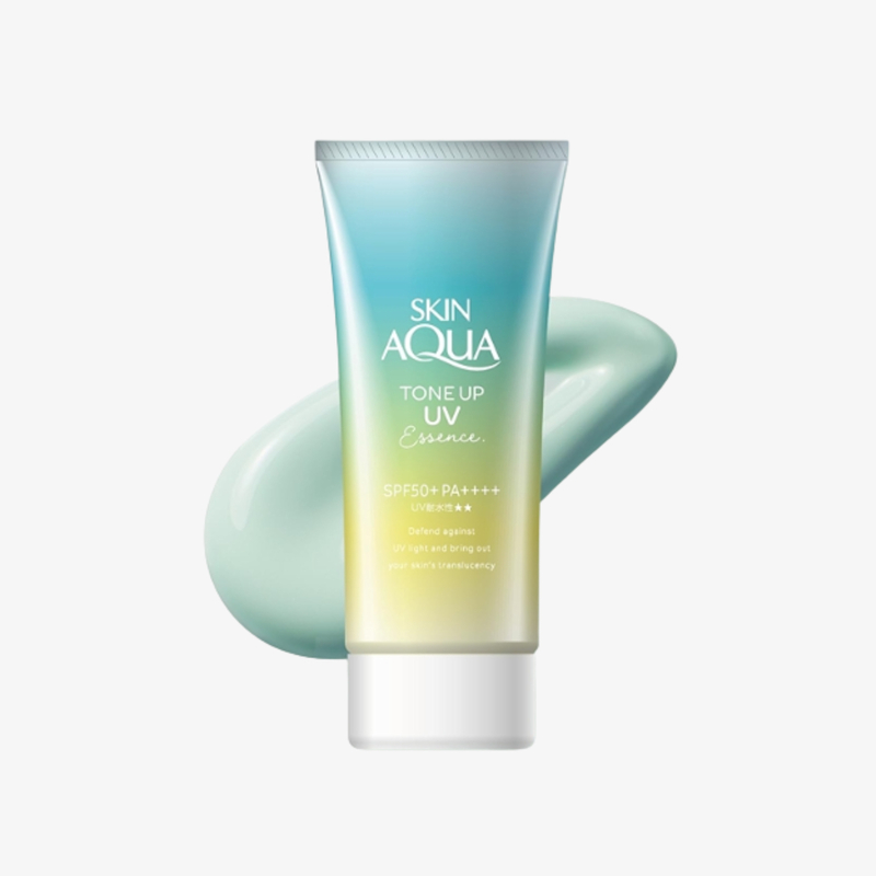 Skin Aqua Tone Up UV Essence Mint Green 80g
