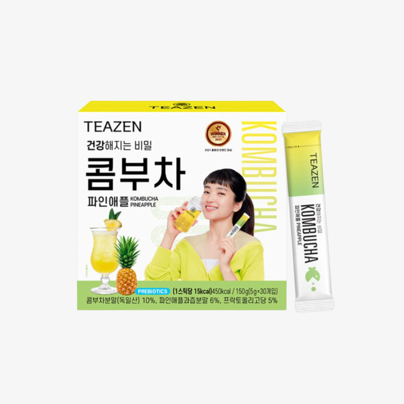 Teazen 益生菌康普茶 30包-菠蘿味