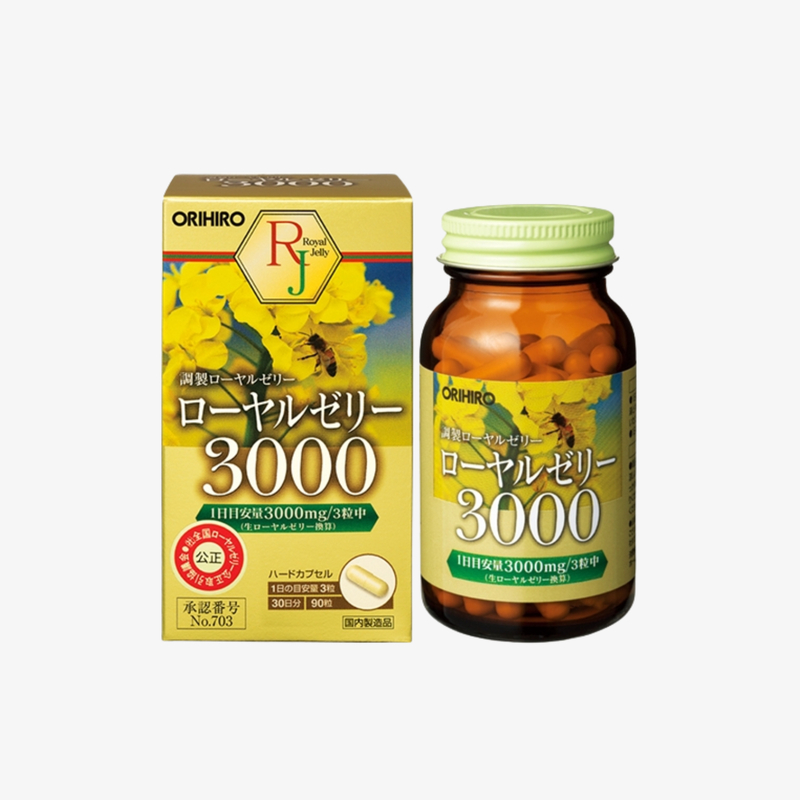 Orihiro 蜂王漿膠囊 3000 90粒