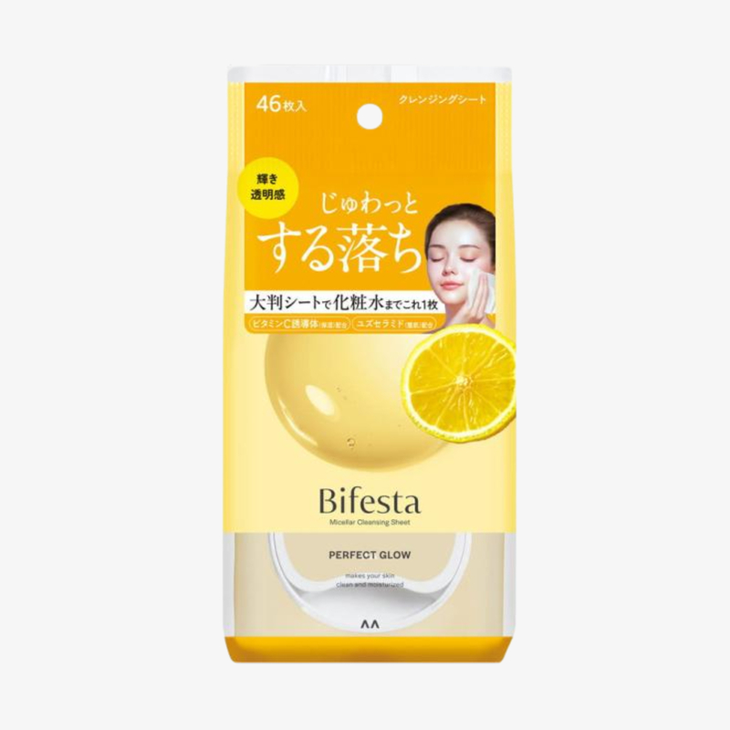 Mandom 深層卸妝潔膚紙46枚-維C美白抗氧型