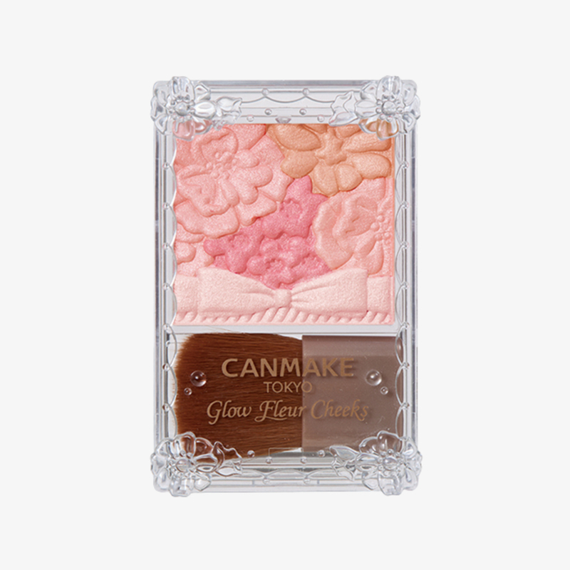 Canmake 花漾瑰麗胭脂 # 01 粉紅淺膚