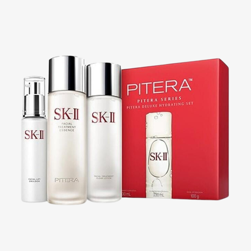 Sk-Ii 護膚3件套 : 1.神仙水 230ml 2.清瑩露 230ml 3.乳液 100g