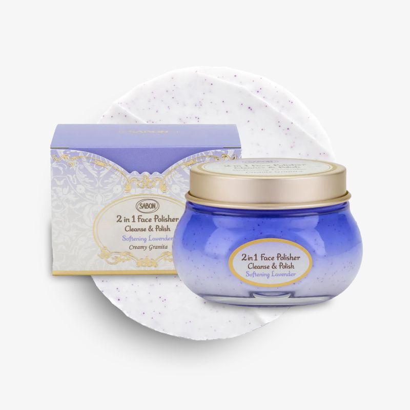 Sabon 柔膚薰衣草2合1煥肌磨砂霜 125ml #薰衣草