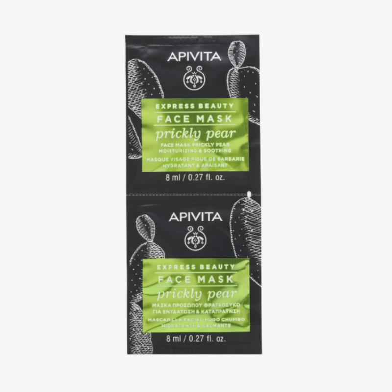 Apivita 仙人掌鎖水滋潤面膜 8ml x 2