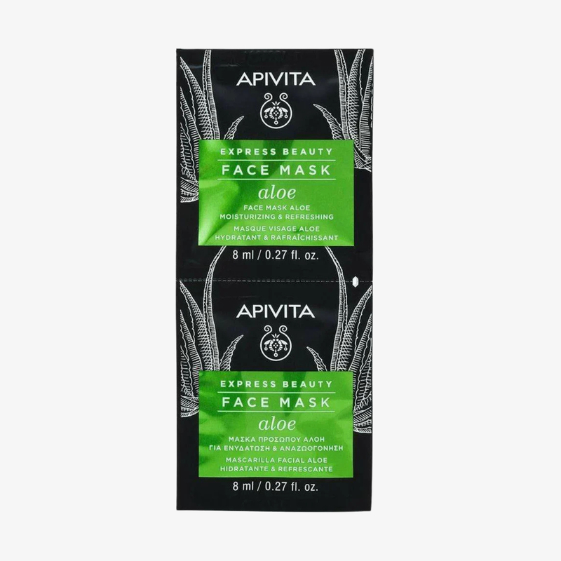 Apivita 蘆薈補濕清爽面膜 8ml x 2