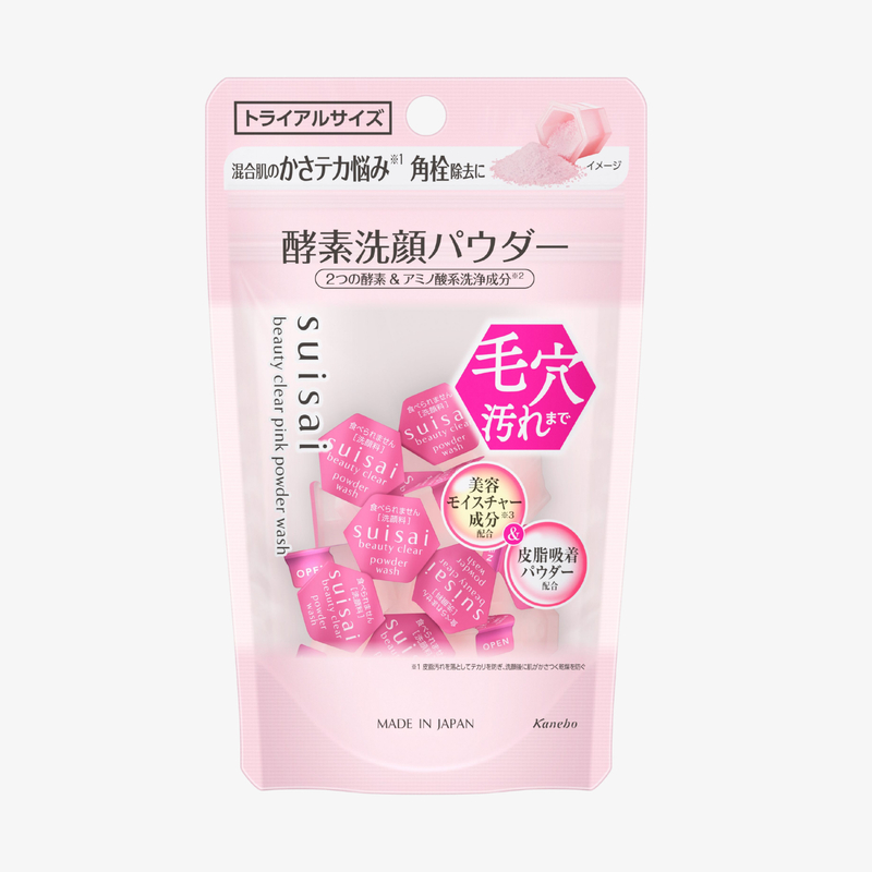 Kanebo 美容透亮保濕粉紅酵素洗顏粉 15粒 (桃子)