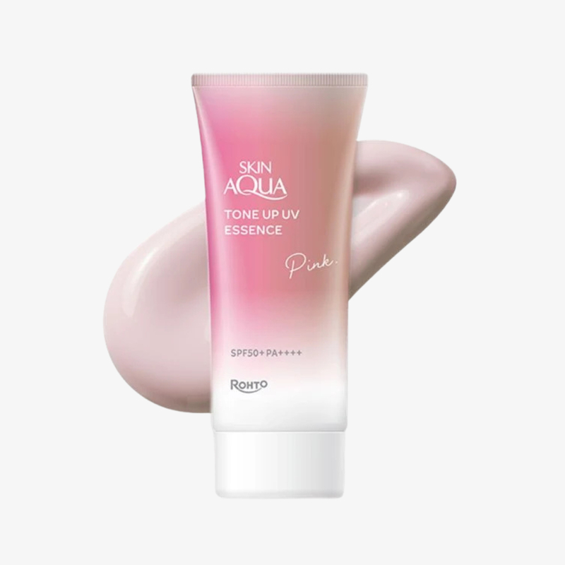 Rohto 美肌亮膚防曬隔離霜 SPF50+ 70g #玫瑰粉紅